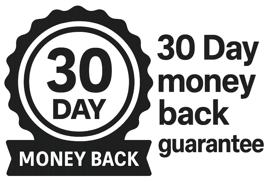 30-Day Money Back Guarantee